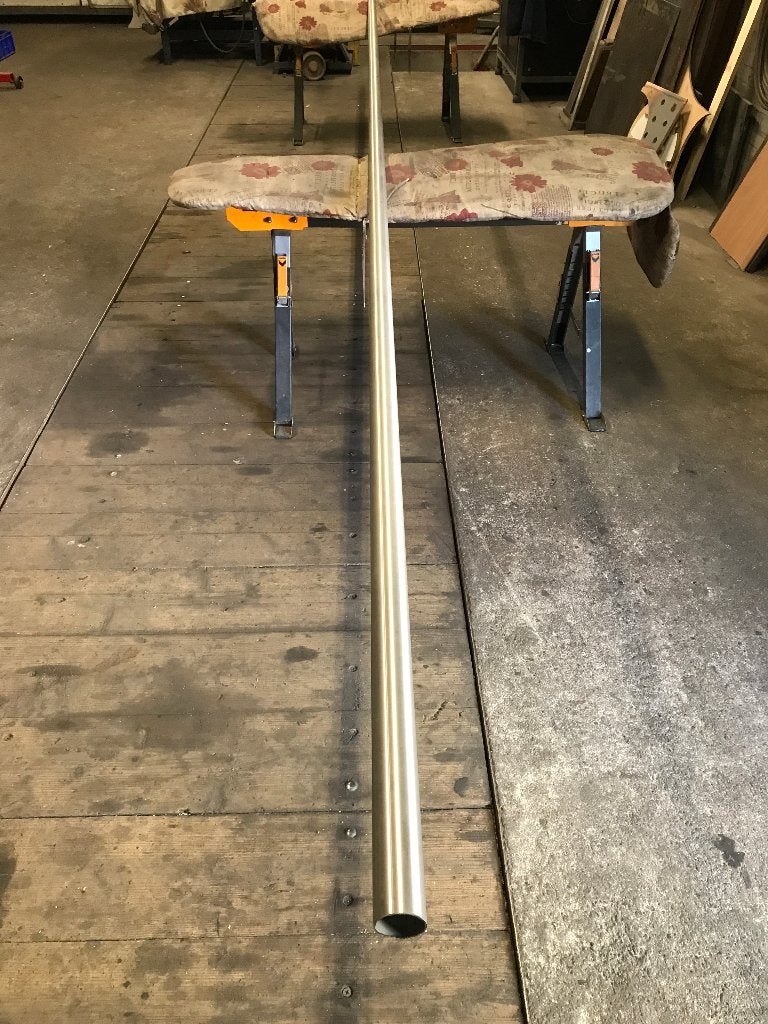 geslepen rvs buis 40 mm, Ophalen, Nieuw, Overige metalen