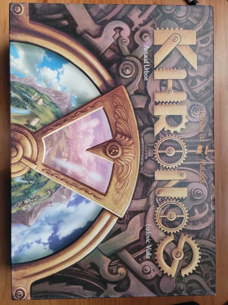 Bordspel Khronos - Strategisch tijdreizen, Drie of vier spelers, Ophalen of Verzenden, Editions du Matagot