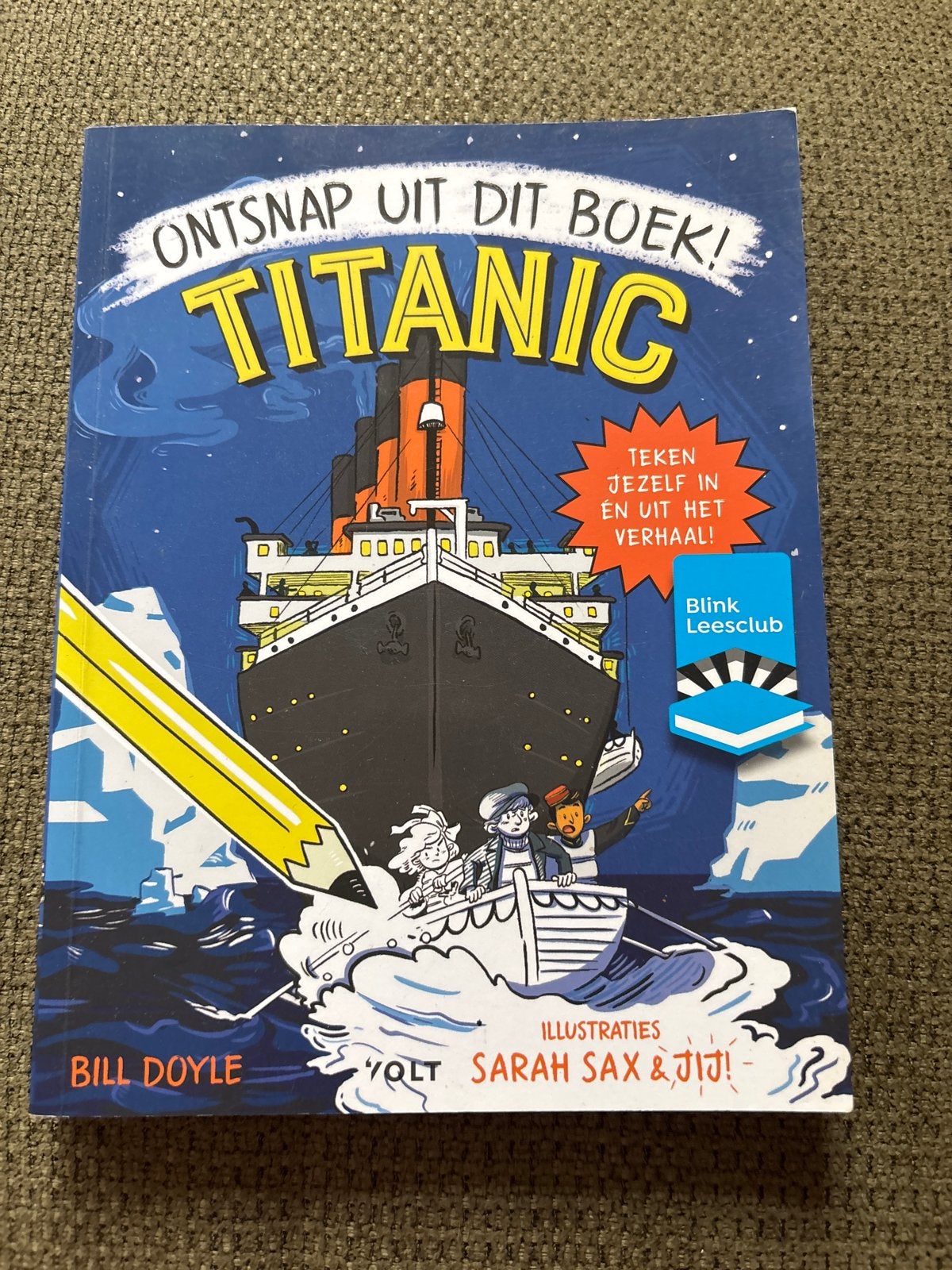 Ontsnap uit dit boek! Titanic - Interactief avontuur, Ophalen of Verzenden, Nieuw, Fictie algemeen
