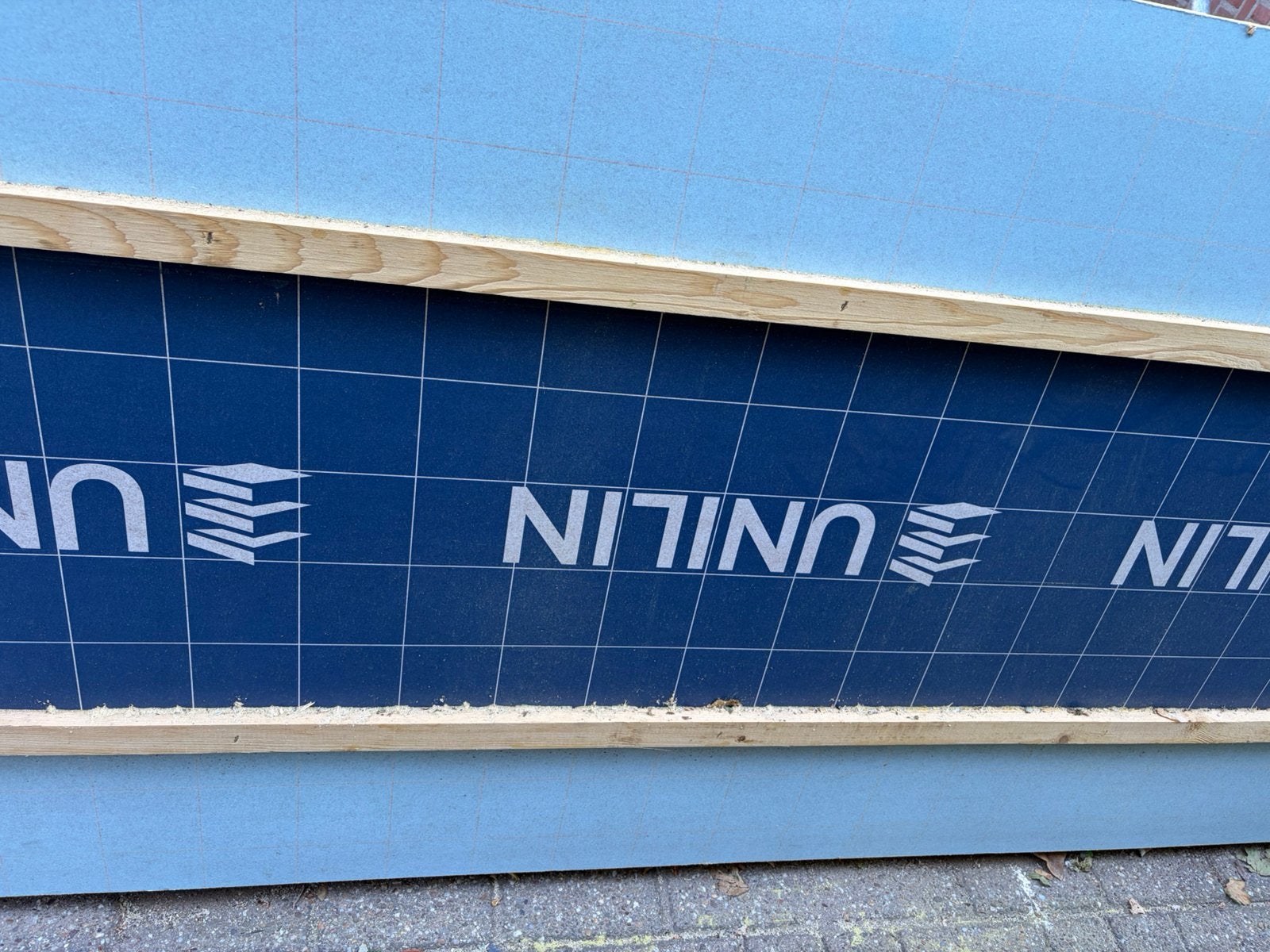 Unilin dakplaat, Ophalen, Nieuw