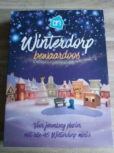 Winterdorp (AH) zonder verlichting, Verzamelen, Supermarktacties, Albert Heijn, Ophalen of Verzenden