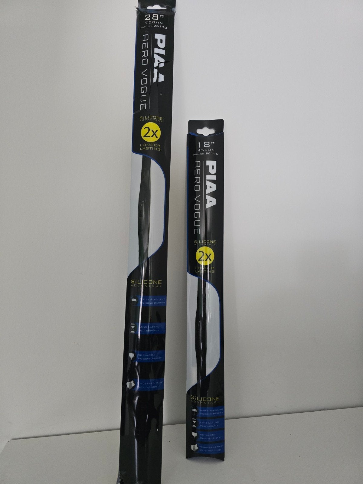 Nieuwe PIAA Aero Vogue ruitenwissers (28" en 18"), Ophalen of Verzenden, Nieuw, Universele onderdelen