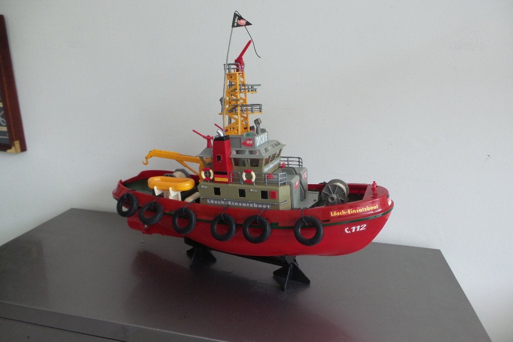 afstand bestuurbare blusboot van Dickie, Ophalen, Zo goed als nieuw