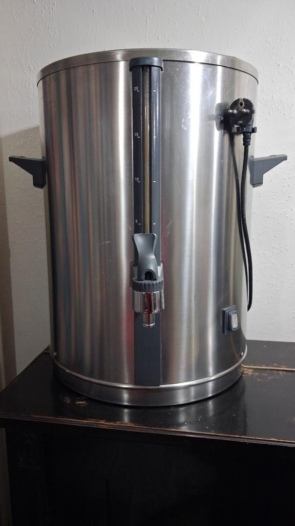 Dispenser 20 liter, Ophalen