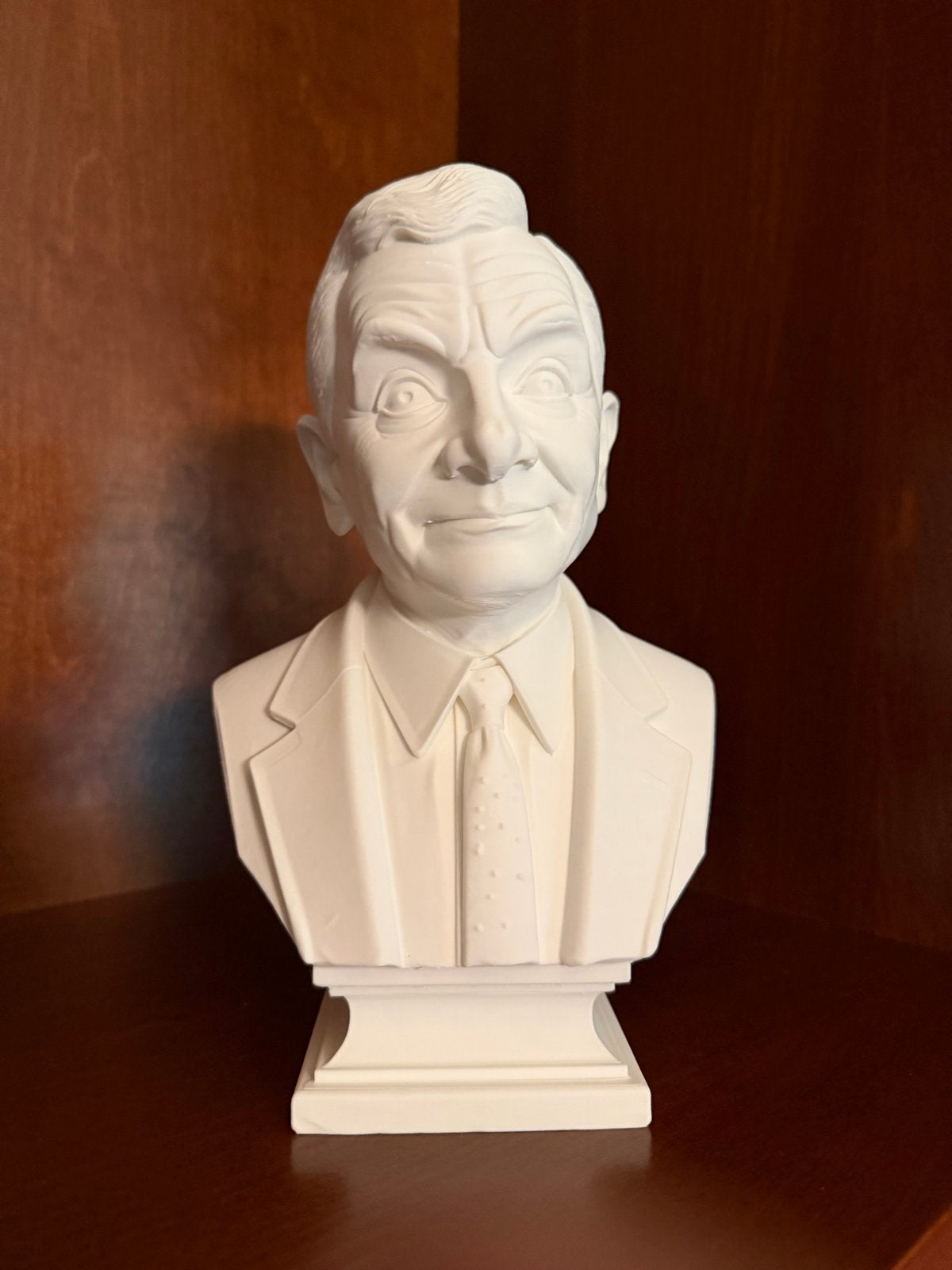 Mr. Bean Buste - 25cm - Decoratief Beeld, Buste, Kunststof, Ophalen of Verzenden, 20 - 50 cm