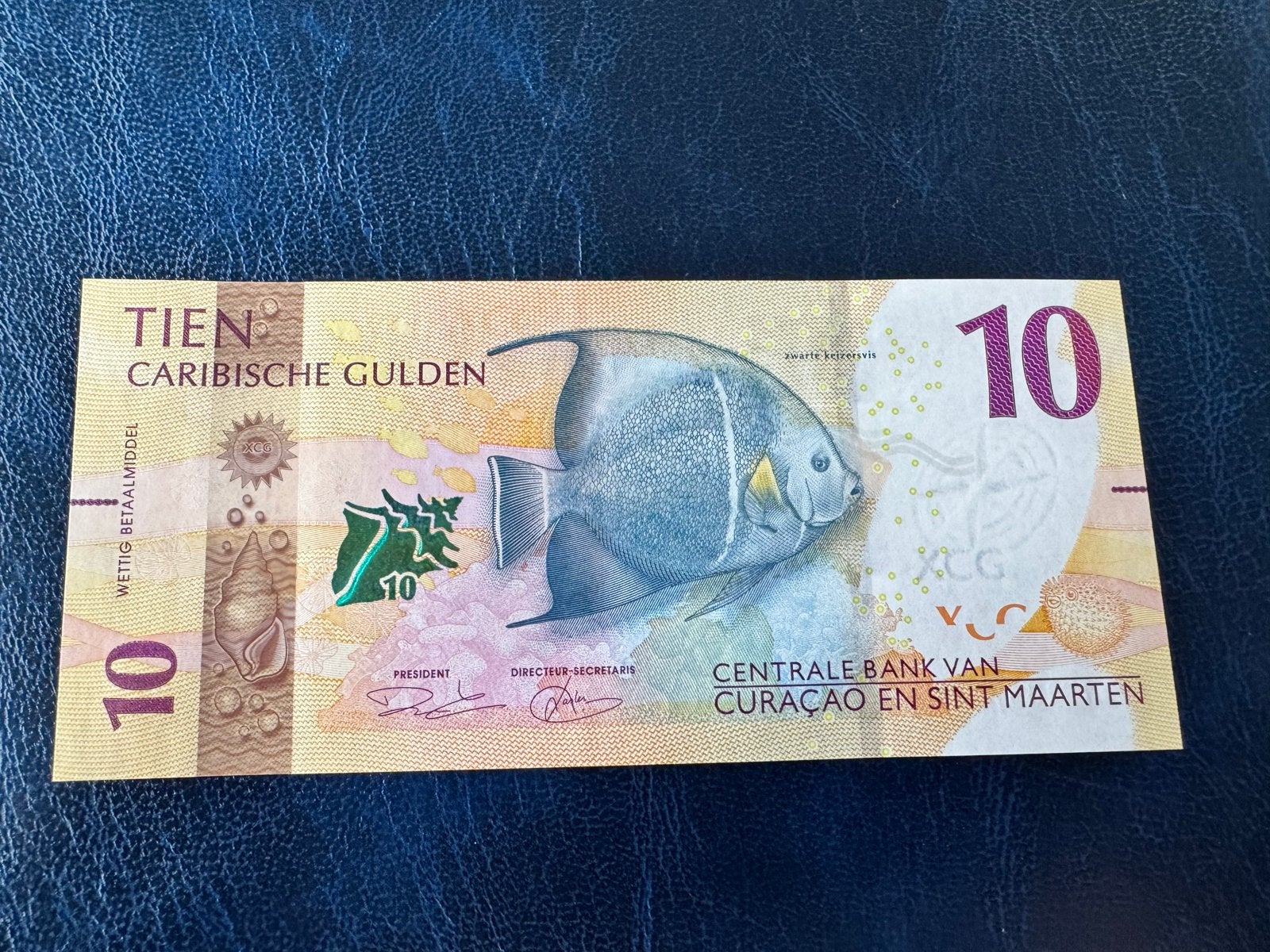 10 Caribische Gulden UNC 2025 Curaçao en Sint Maarten, Ophalen of Verzenden, 10 gulden, Los biljet