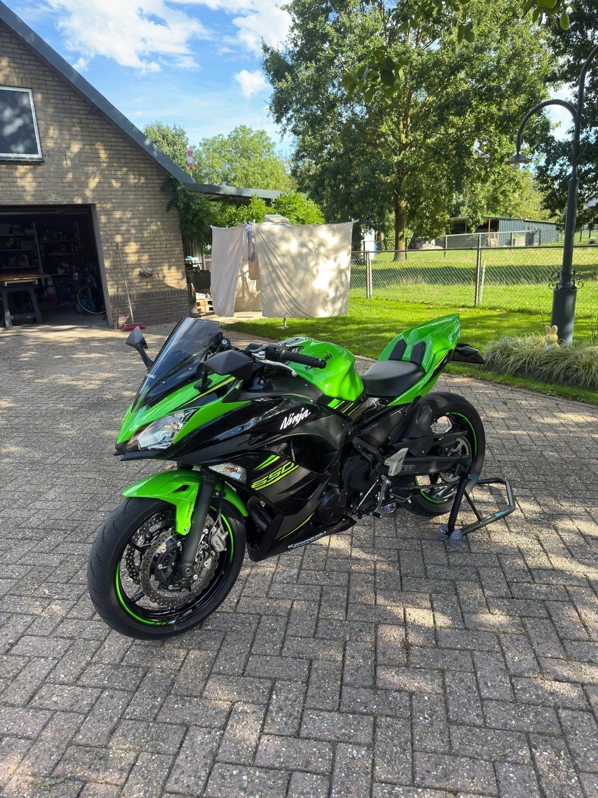 Kawasaki Ninja 650 2018 - A2 35kw, Motoren, Motoren | Kawasaki, 2 cilinders, 649 cc, Gebruikt, Meer dan 35 kW