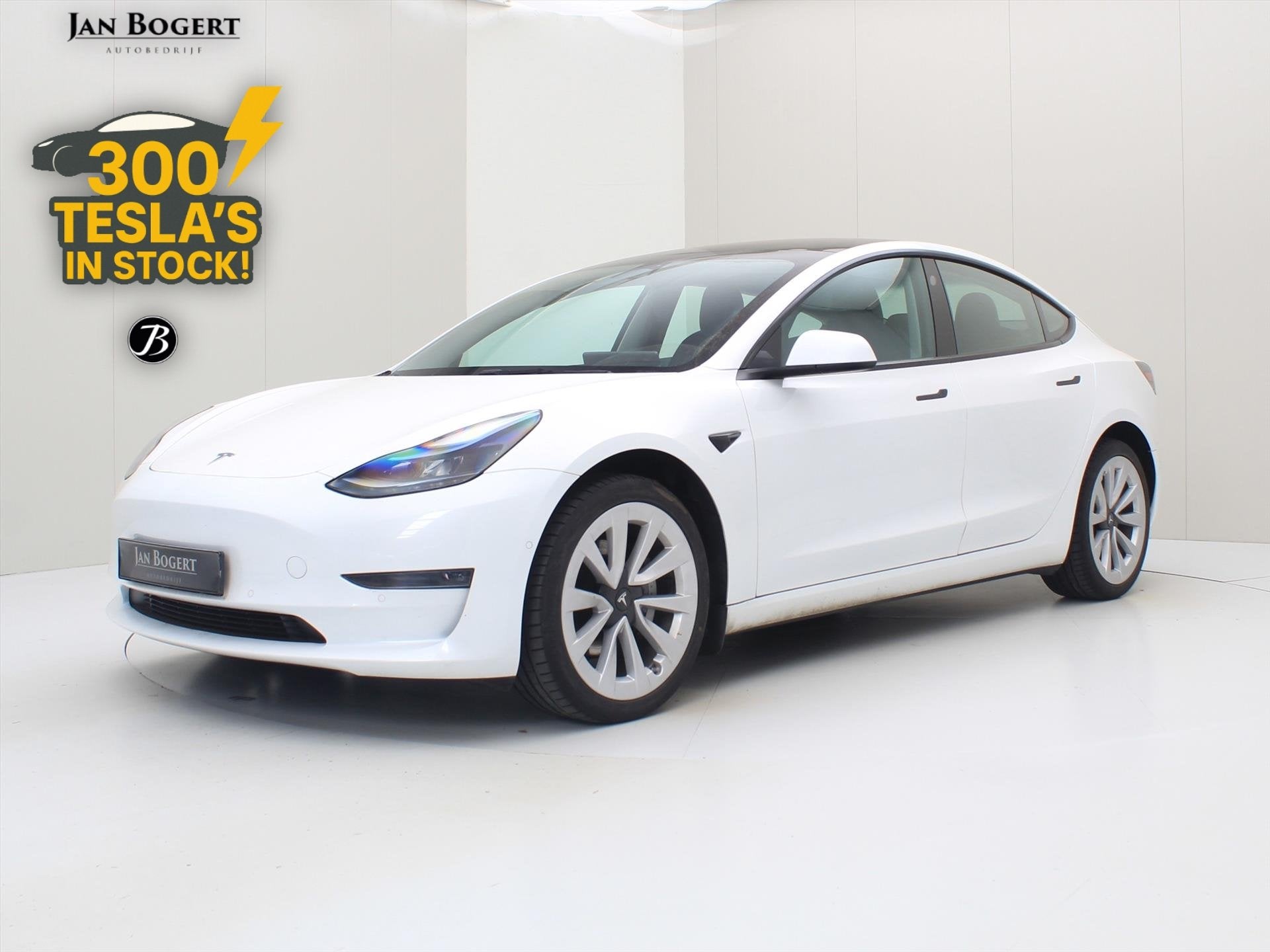 Tesla Model 3 Long-Range AWD 351pk 75 kWh UPGRADE [ AMD RYZE, Auto's, Automaat, Gebruikt, Zwart, Adaptive Cruise Control
