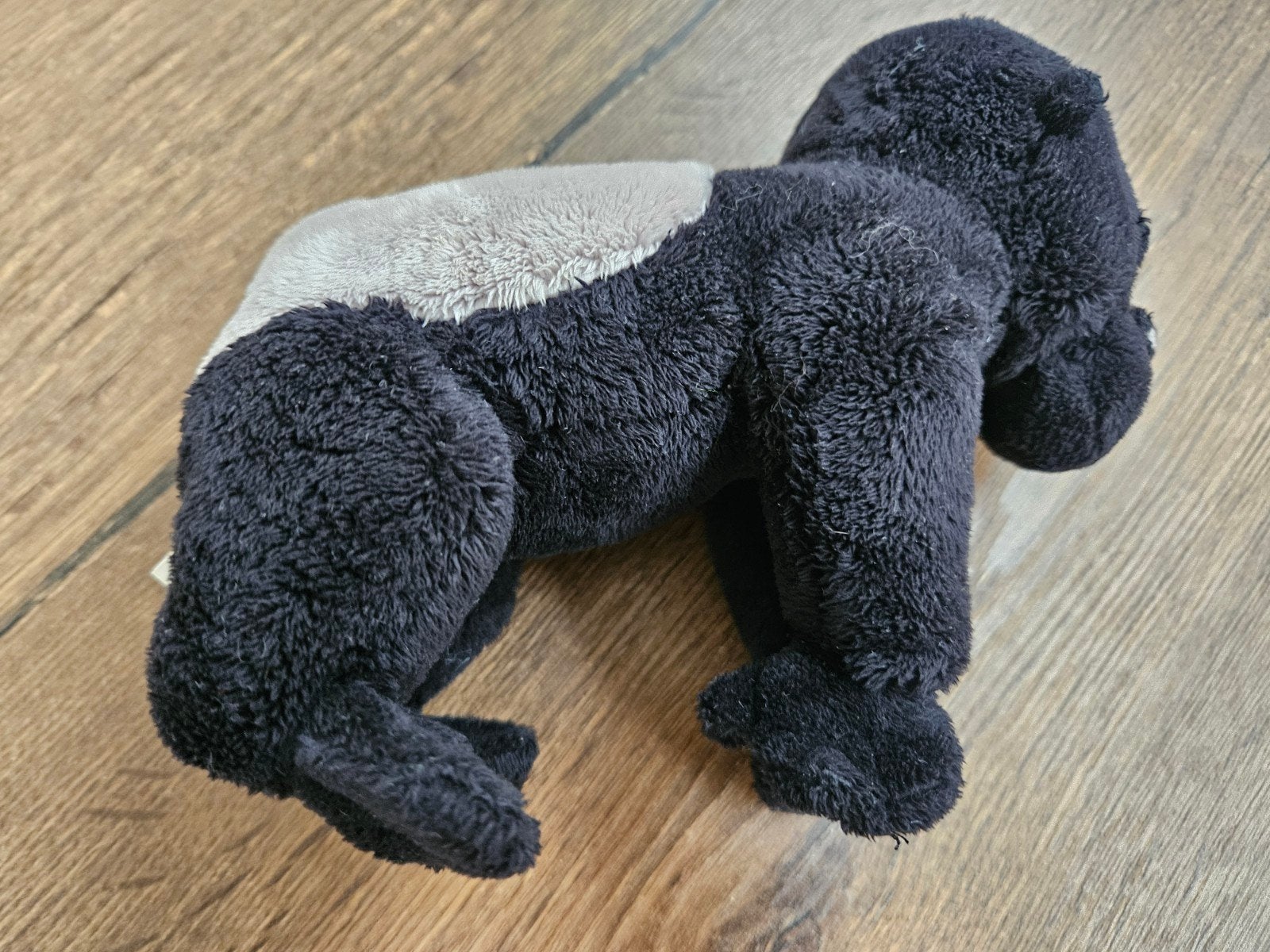 Zwarte Gorilla Knuffel, Overige merken, Zwart, Ophalen of Verzenden, Zo goed als nieuw
