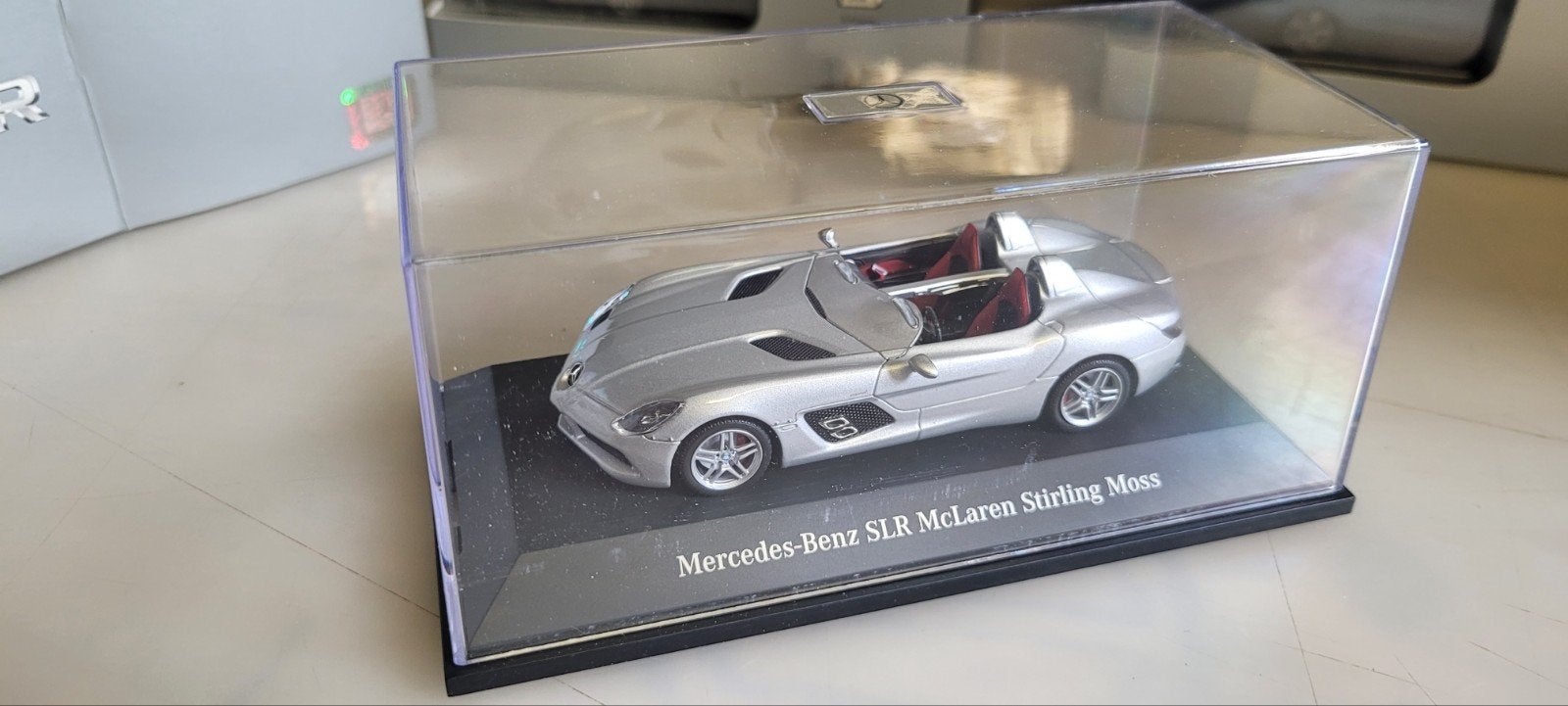 Minichamps Mercedes SLR McLaren Stirling Moss, Hobby en Vrije tijd, Ophalen of Verzenden, Zo goed als nieuw, Auto, MiniChamps