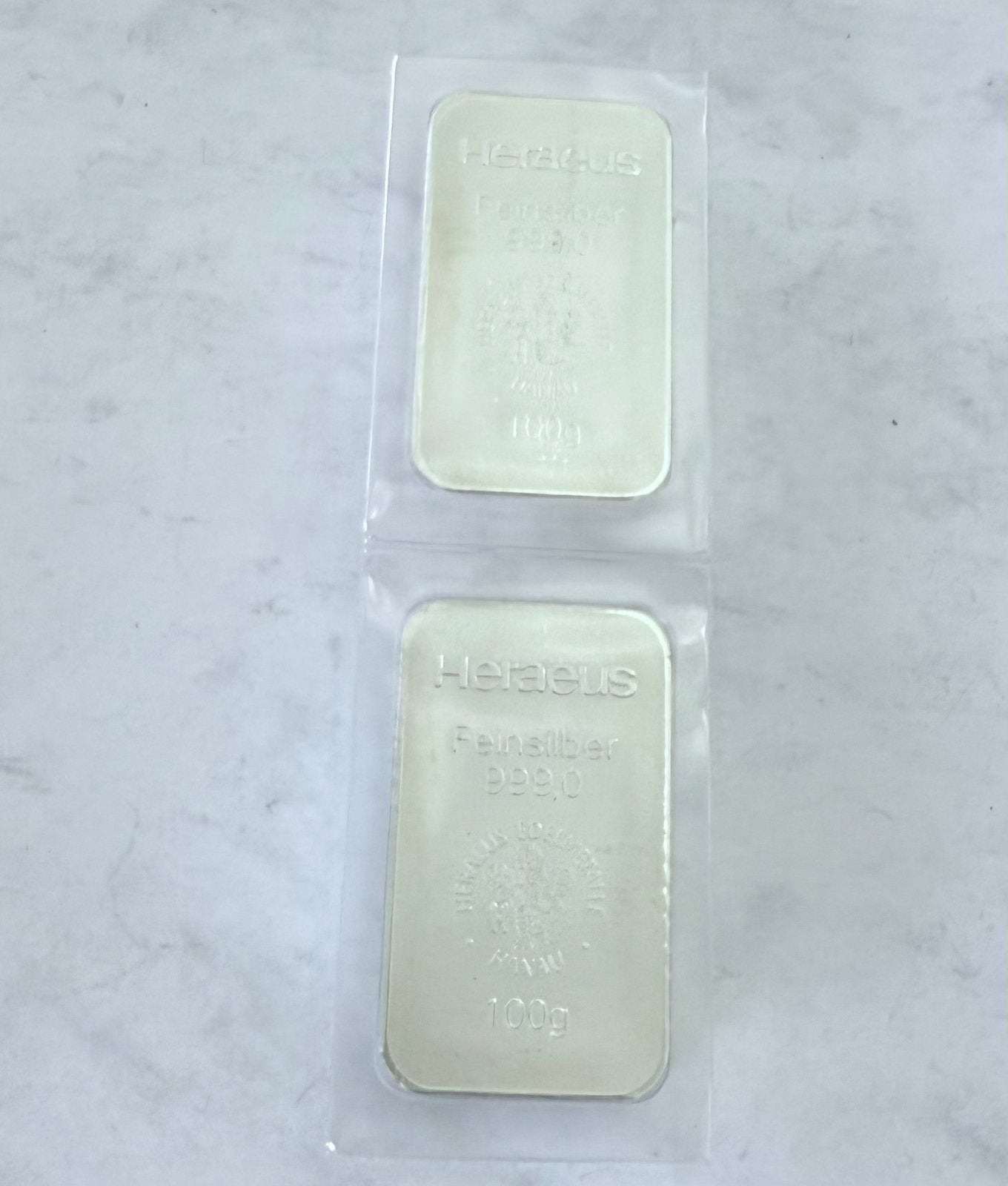 100 gram Hereaus / zilverbaartje / Sealed / 999 zilver, Postzegels en Munten, Edelmetalen en Baren, Ophalen of Verzenden, Zilver