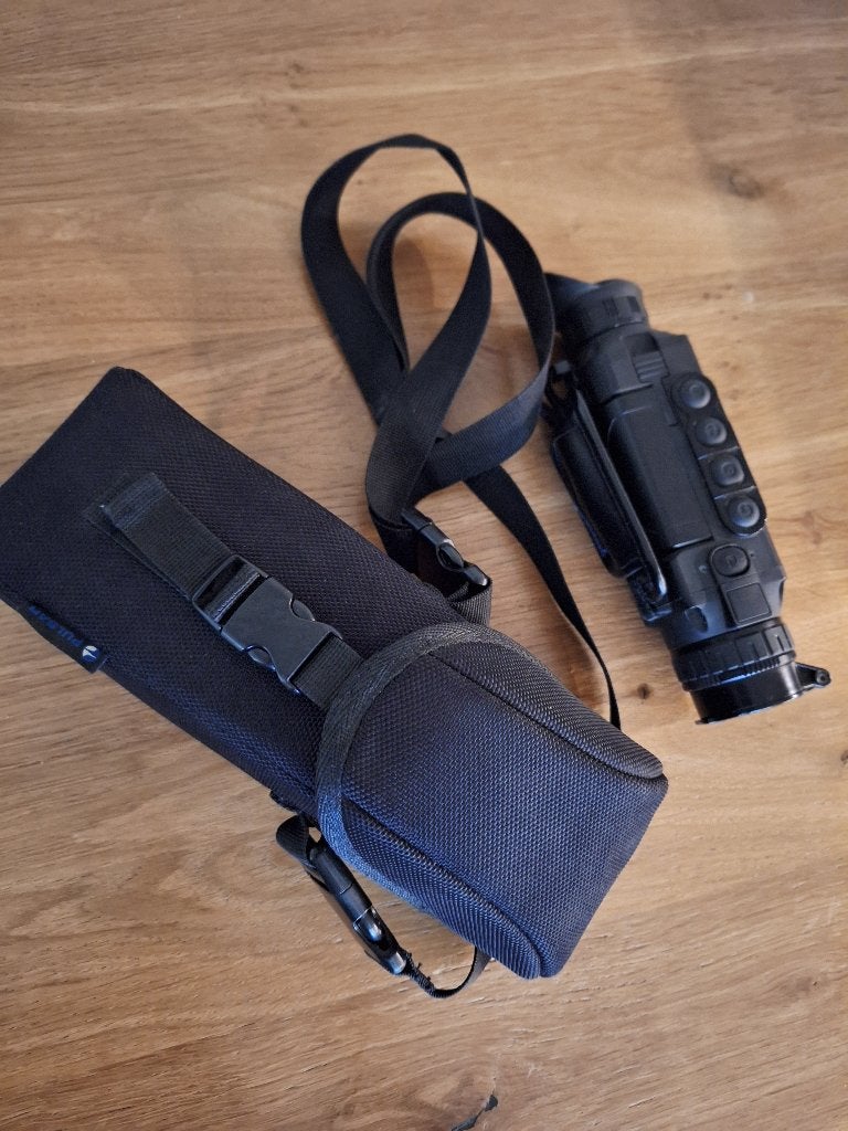 Te koop: Pulsar  Helion XQ 38F warmtebeeldkijker, Ophalen of Verzenden, Zo goed als nieuw, Overige typen, Met hoes of tas
