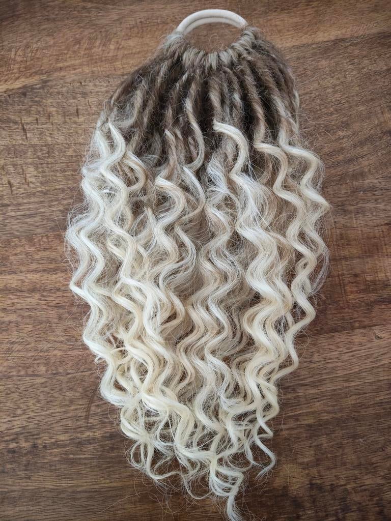 Dreads en krullen aan elastiek, Ophalen of Verzenden, Nieuw