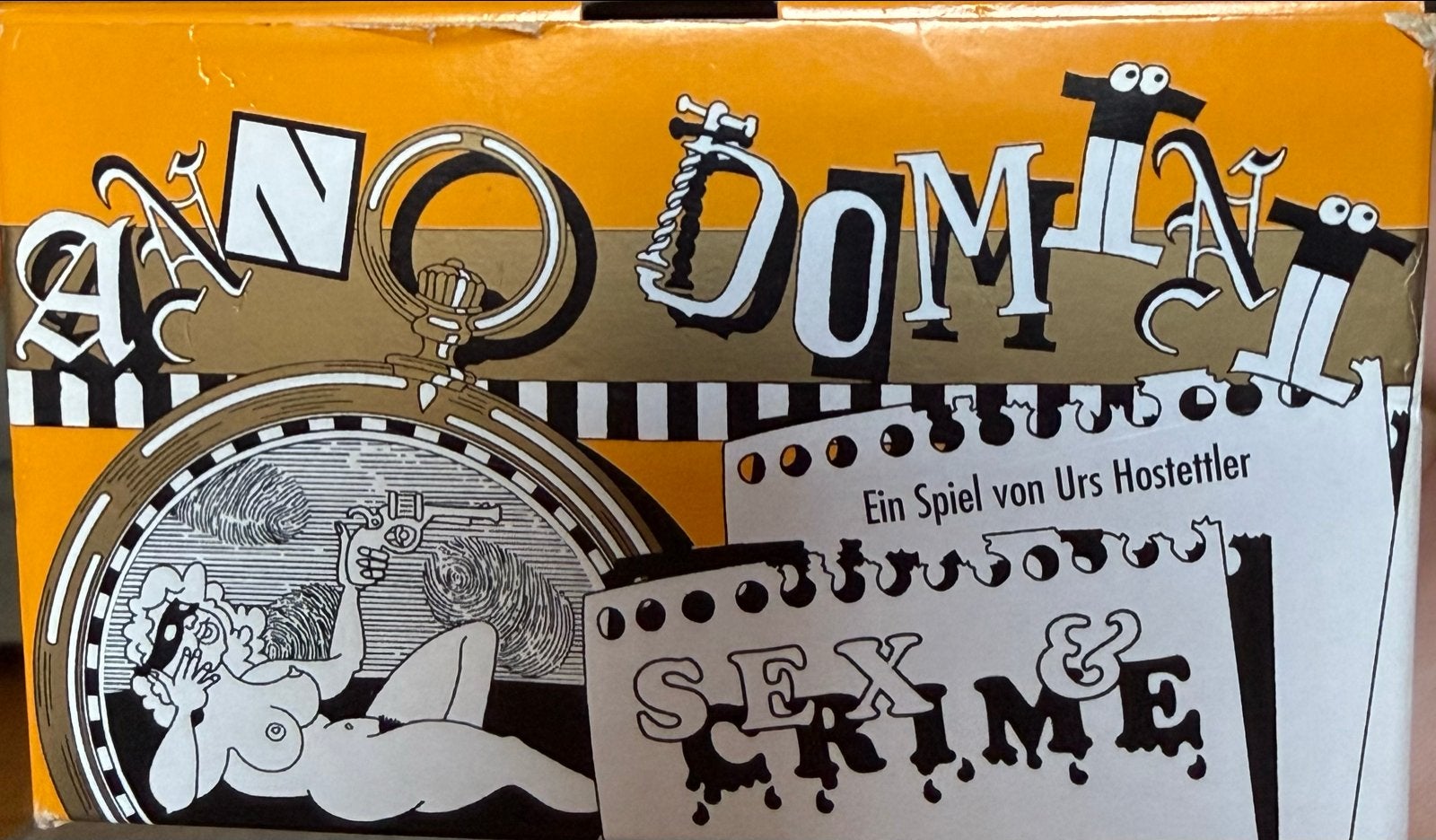 Anno Domini Sex & Crime - Kaartspel (3 van 5 pakjes dicht), Ophalen of Verzenden, Zo goed als nieuw