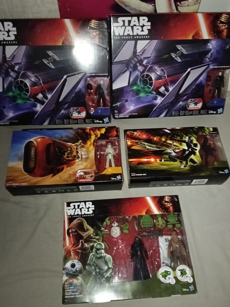 Star wars tfa, Ophalen of Verzenden, Zo goed als nieuw, Actiefiguurtje