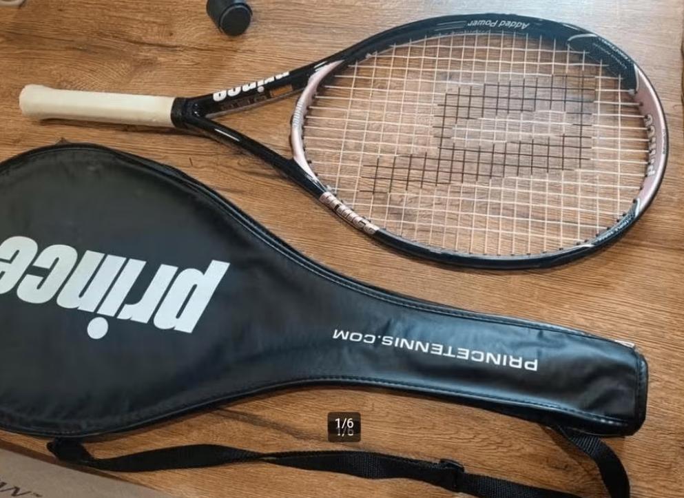 Prince pink lite ti dames tennisracket gripmaat 1 topstaat, Sport en Fitness, Tennis, Gebruikt, L1, Prince, Ophalen of Verzenden
