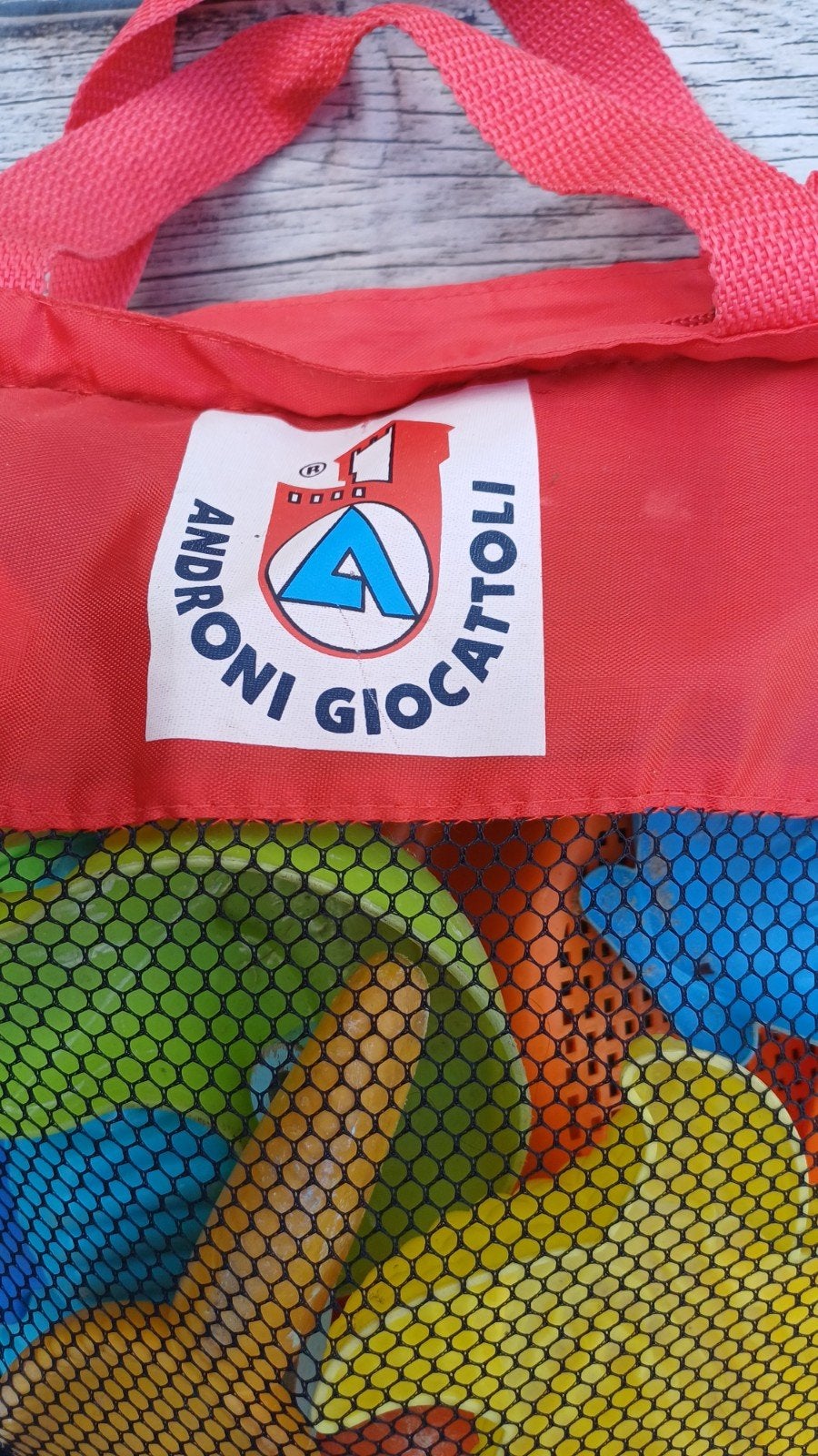 Zandspeelgoed set in tas: Androni, Adriatic, Ecoffier, Ophalen of Verzenden, Gebruikt