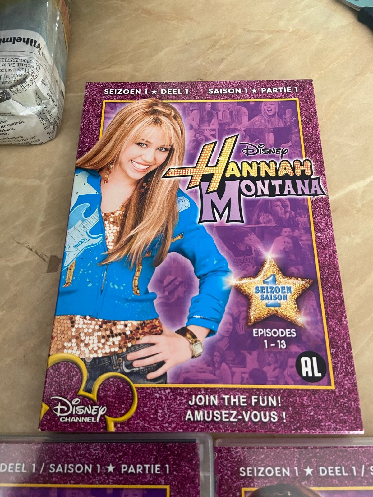 Hannah Montana Seizoen 1 Deel 1 DVD - Disney Channel, Gebruikt, Alle leeftijden, Nederlands, Tv-serie