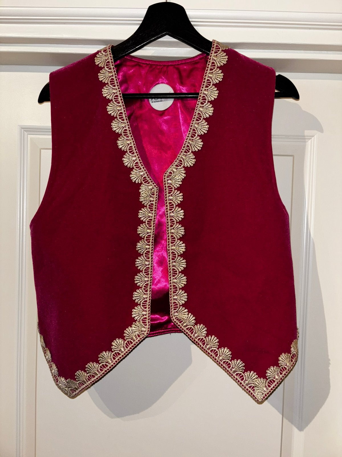 > Velvet gilet, Poppy the label!, Ophalen of Verzenden, Zo goed als nieuw