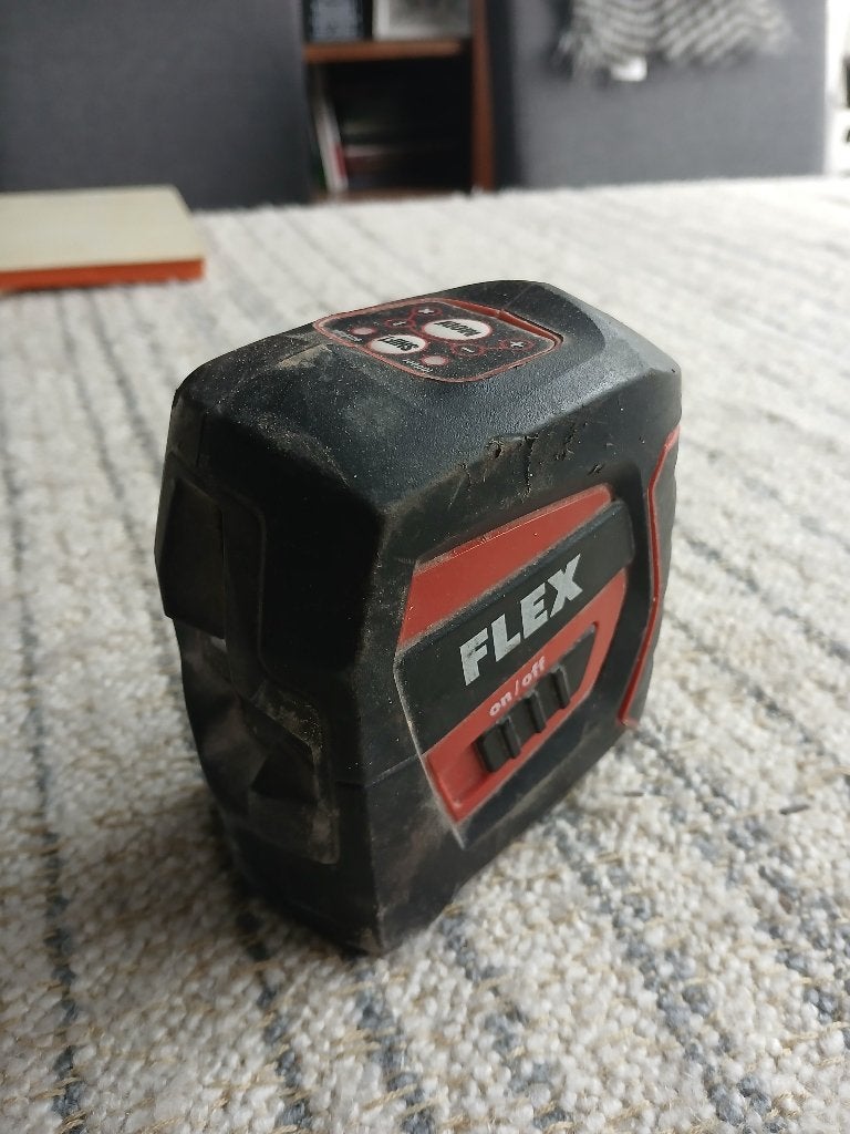 Te koop kruislijn laser, Ophalen, Gebruikt, Overige meters