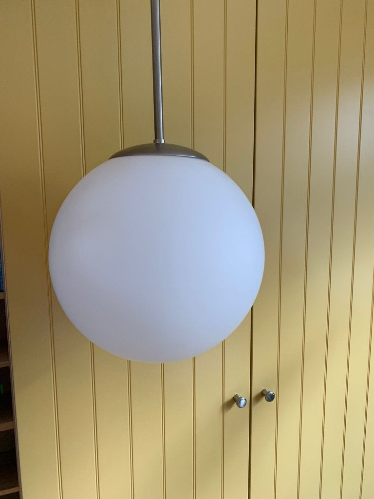 Gispen bolvormige schoollamp, Ophalen, Gebruikt
