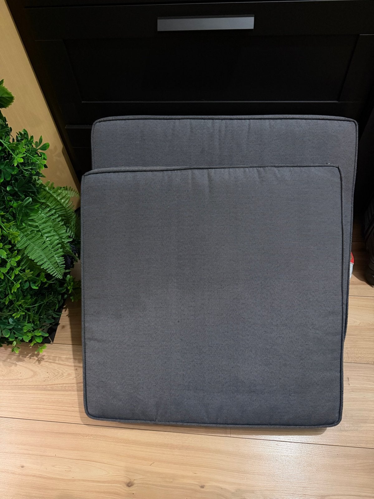 Lounge zitkussen profi-line x2 grijs, Tuin en Terras, Tuinmeubel-accessoires, Ophalen of Verzenden, Zo goed als nieuw