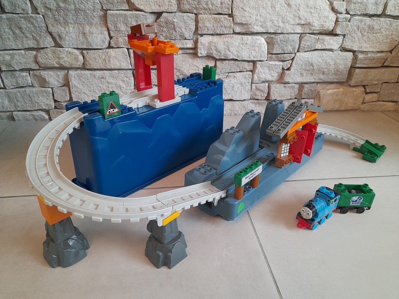 Mega Bloks Thomas and friends. Set 8, Steenkolenmijn., Ophalen of Verzenden, Gebruikt