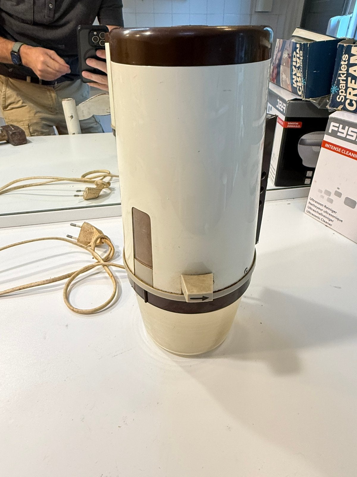 Vintage DE Technivorm Koffiemolen - Werkt nog!, Ophalen of Verzenden