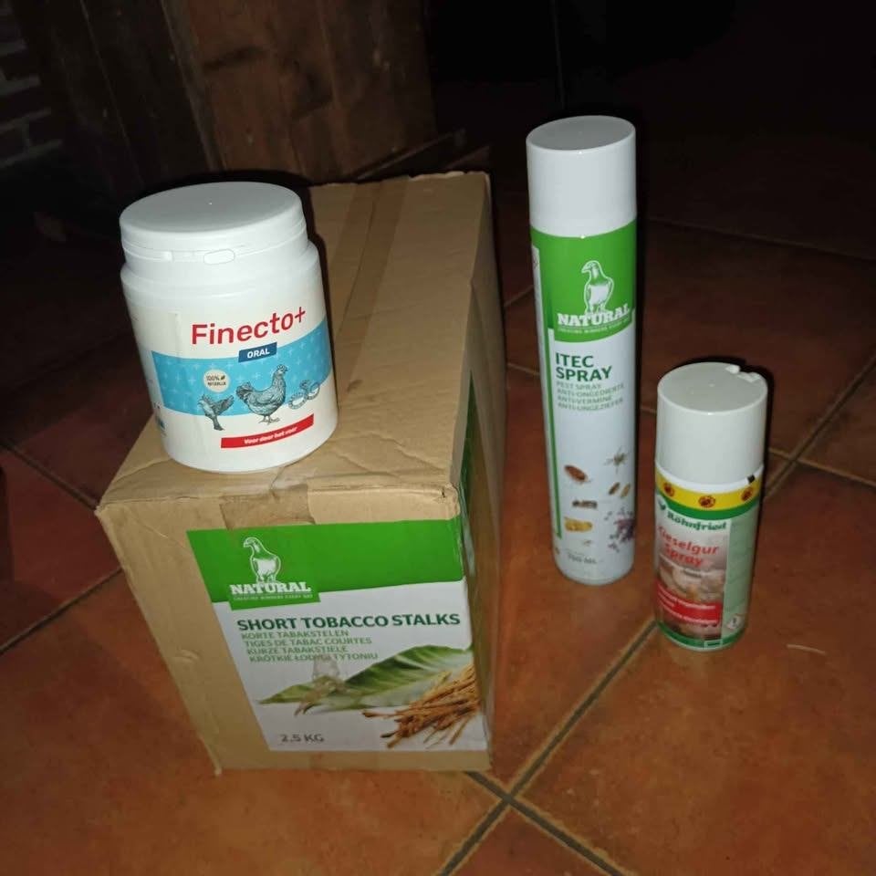Bundel produkten tegen Bloedluis kippen en vogels, Ophalen, Nieuw, Drinken en Voederen