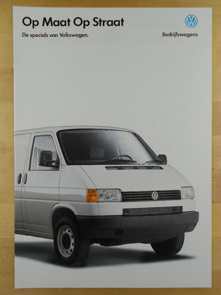 Volkswagen Transporter LT Specials Brochure 1995 – VW, Volkswagen, Ophalen of Verzenden, Zo goed als nieuw, Volkswagen