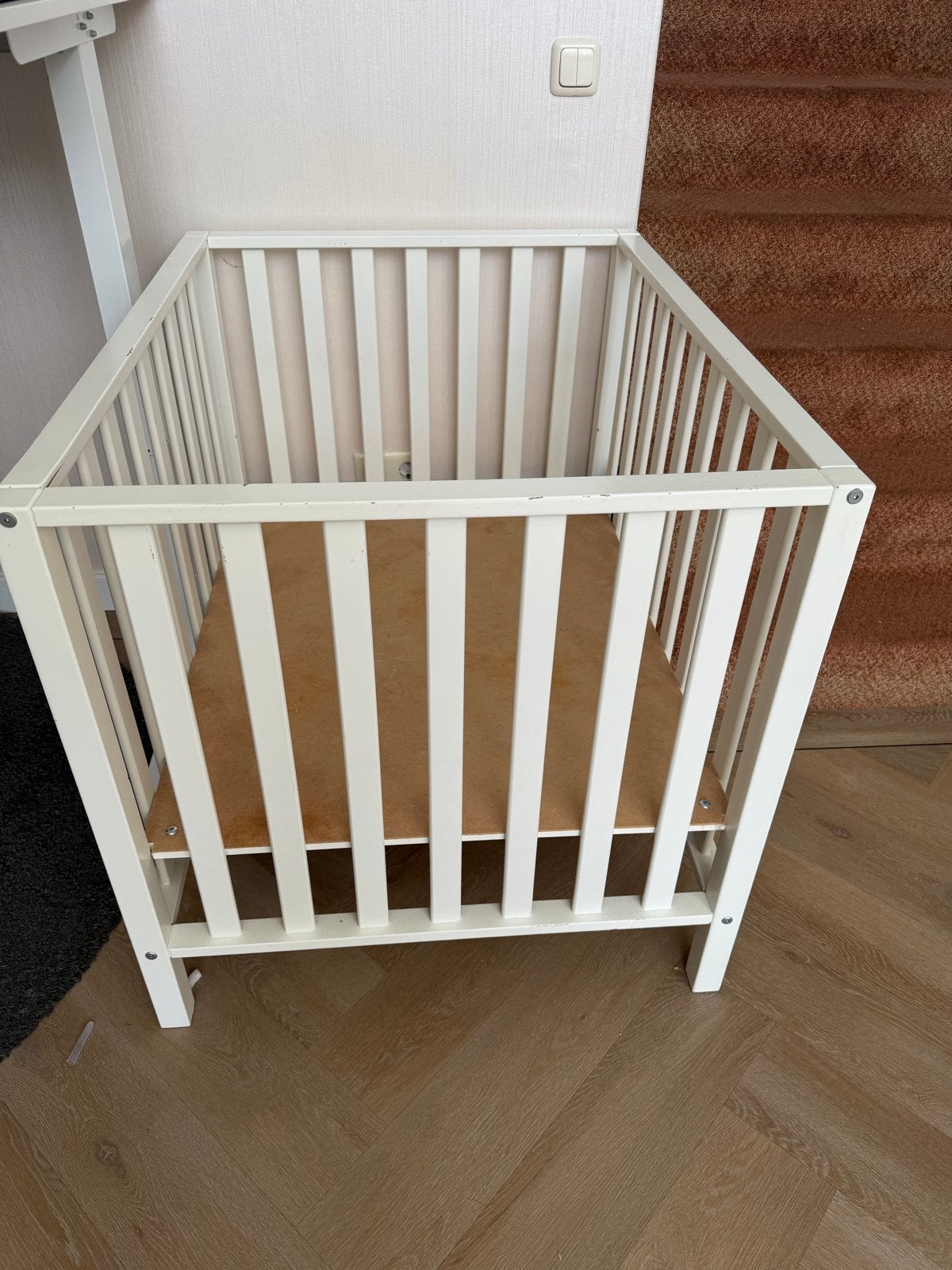 TWE baby box - Wit, Kinderen en Baby's, Ophalen of Verzenden, Gebruikt, Ledikant