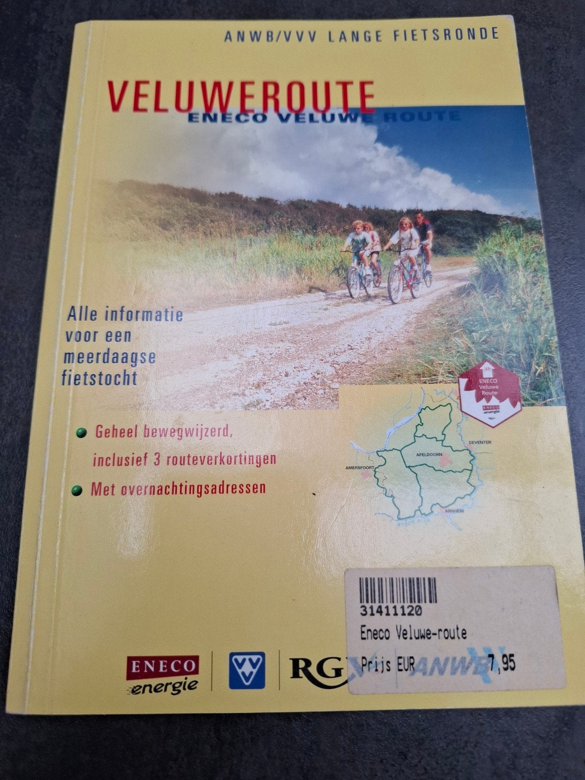 Michiel Hegener - Veluweroute, fietsroute, Overige merken, Europa, Ophalen of Verzenden, Zo goed als nieuw
