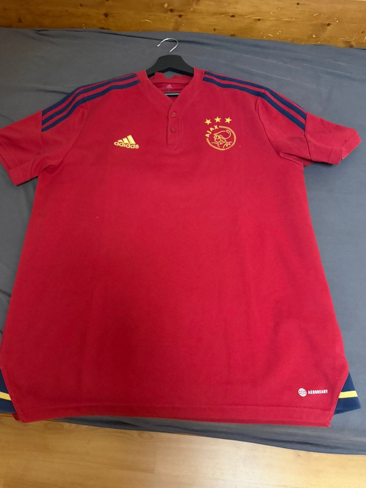 Ajax shirt, Maat L, Ophalen of Verzenden, Zo goed als nieuw, Shirt