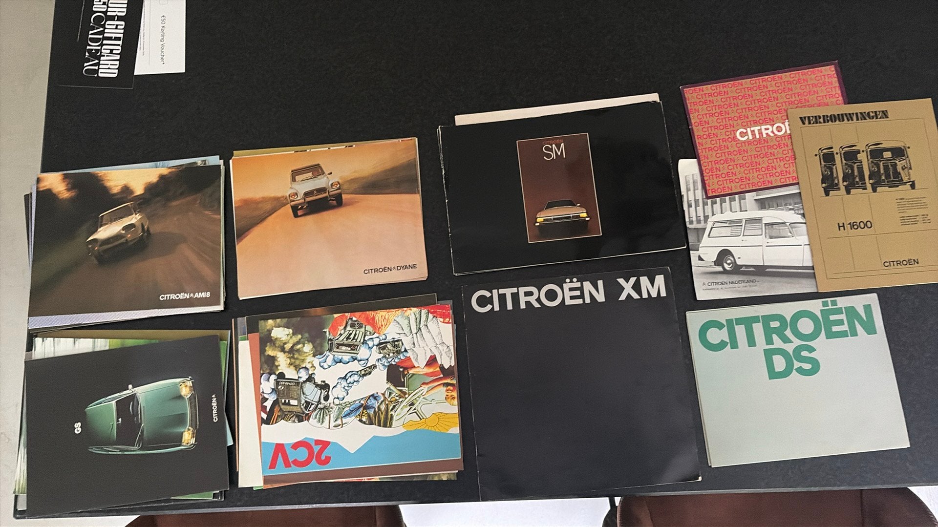 Citroen brochures en documentatie, meerdere modellen, Ophalen of Verzenden, Zo goed als nieuw, Citroën