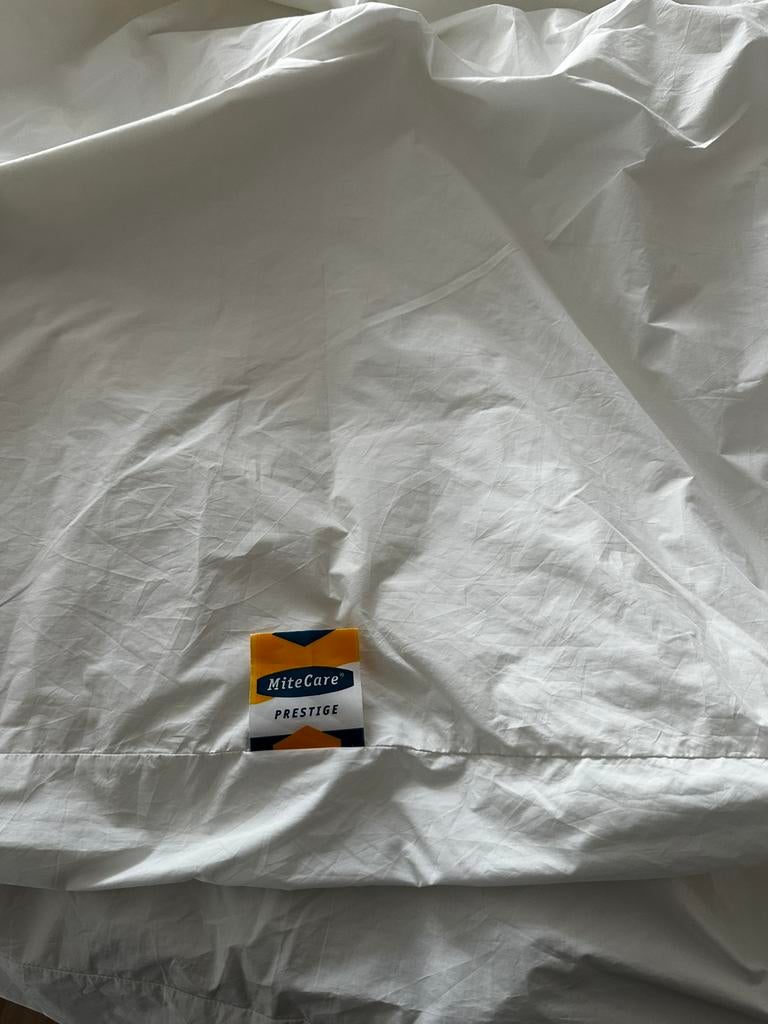MiteCare allergeen vrije hoes voor een matras/topper, zgan, Huis en Inrichting, Slaapkamer | Beddengoed, Zo goed als nieuw, Eenpersoons
