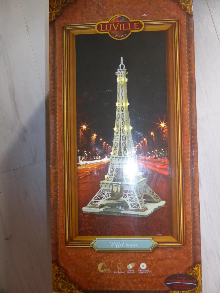 Luville Item - Eifeltoren - Ik ruim op, Ophalen of Verzenden, Nieuw