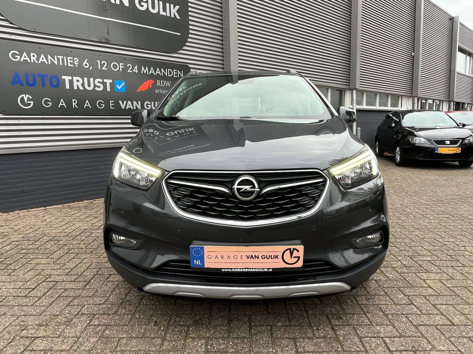 Opel Mokka X 1.4 Turbo 140PK Airco,CruiseControl,Navigatie,P, Auto's, Opel, Voorwielaandrijving, Stof, Gebruikt, Zwart