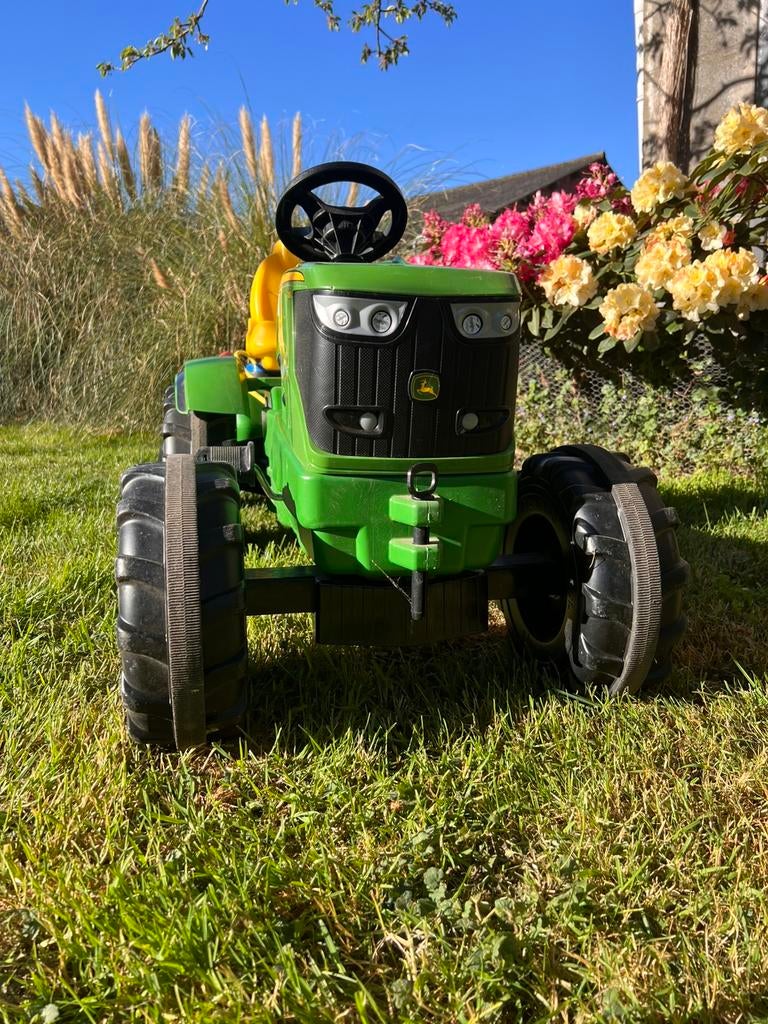 John deere speelgoedtractor type 6210 R met watertank, Kinderen en Baby's, Speelgoed | Buiten | Skelters, Ophalen of Verzenden