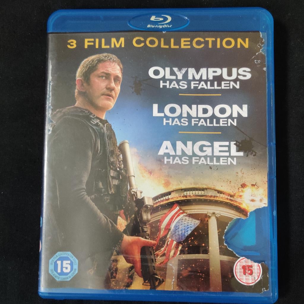 Olympus / London / Angel Has Fallen | 3x blu-ray, Cd's en Dvd's, Blu-ray, Ophalen of Verzenden, Zo goed als nieuw, Actie, Boxset