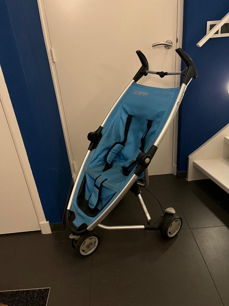 Blauwe buggy van Quinny, Kinderen en Baby's, Buggy's, Ophalen, Gebruikt, Quinny