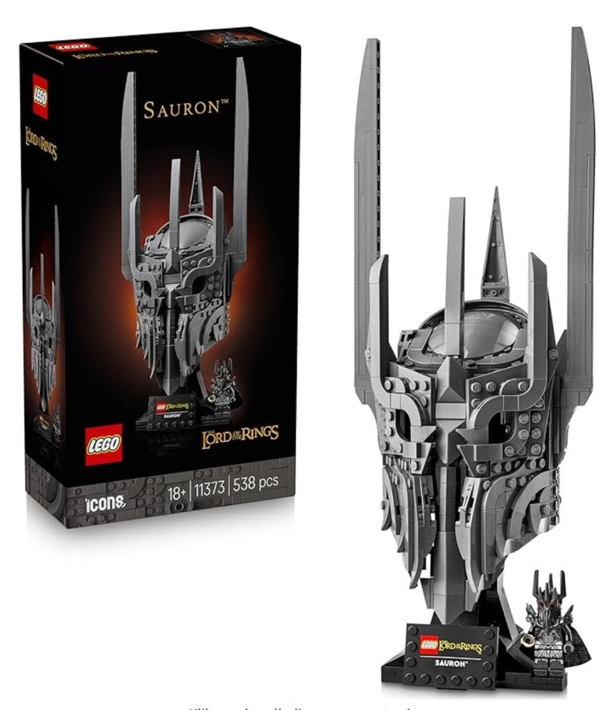 LEGO Icons The Lord Of The Rings: de Helm van Sauron – 11373, Verzenden, Nieuw