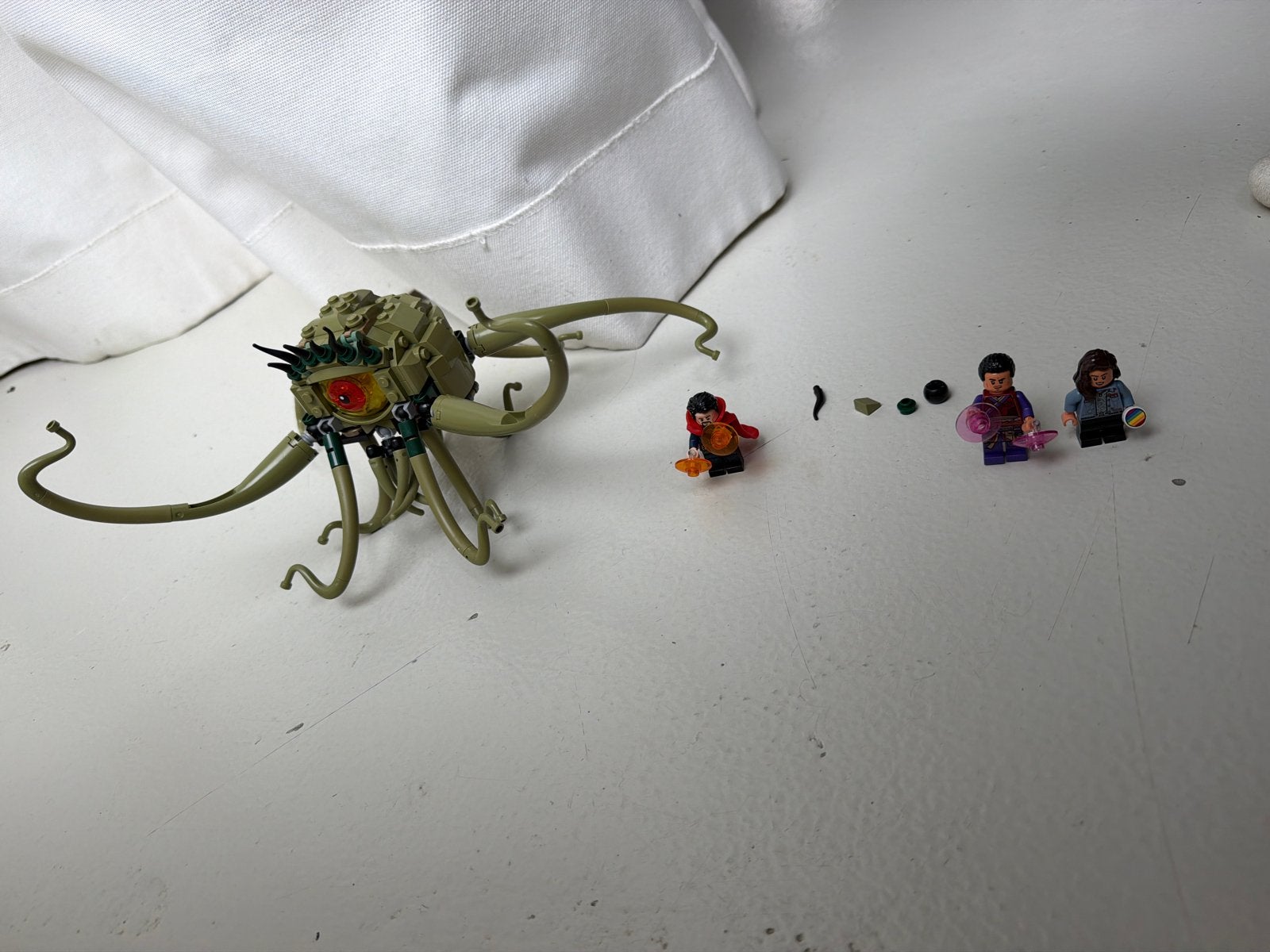 LEGO Doctor Strange in the Multiverse of Madness set, Marvel, Lego, Ophalen of Verzenden, Zo goed als nieuw