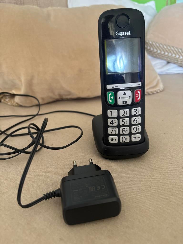 Gigaset A735 huistelefoon met lader, Ophalen of Verzenden, Gebruikt, 1 handset