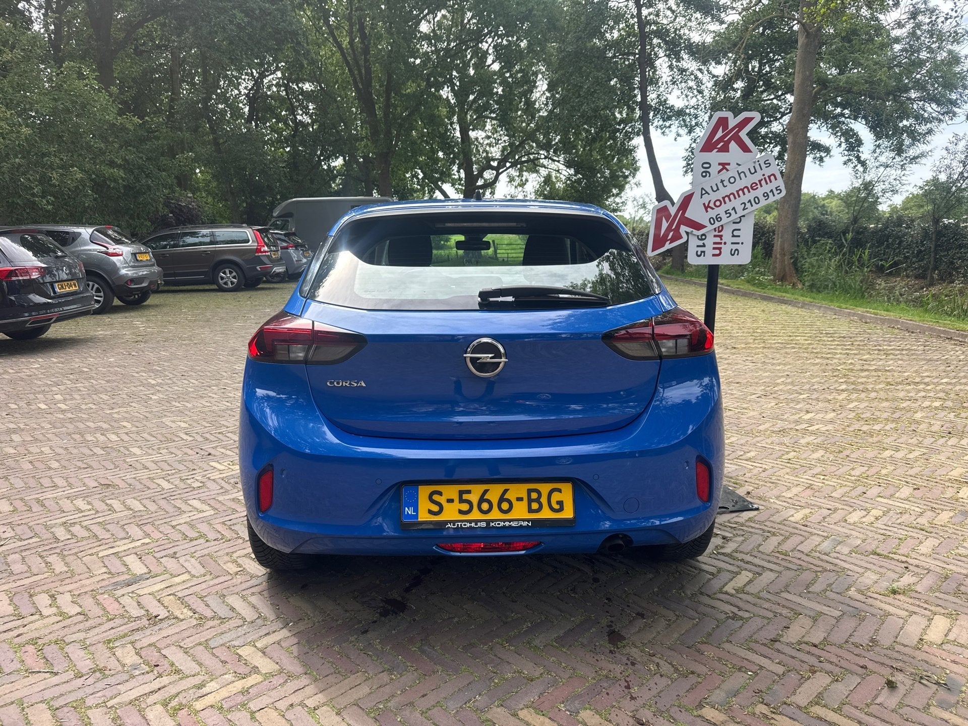 Opel Corsa 1.2 Edition Carplay/LMV/PDC OPC blauw. Wij zijn a, Auto's, Voorwielaandrijving, Dealer onderhouden, Stof, 1199 cc