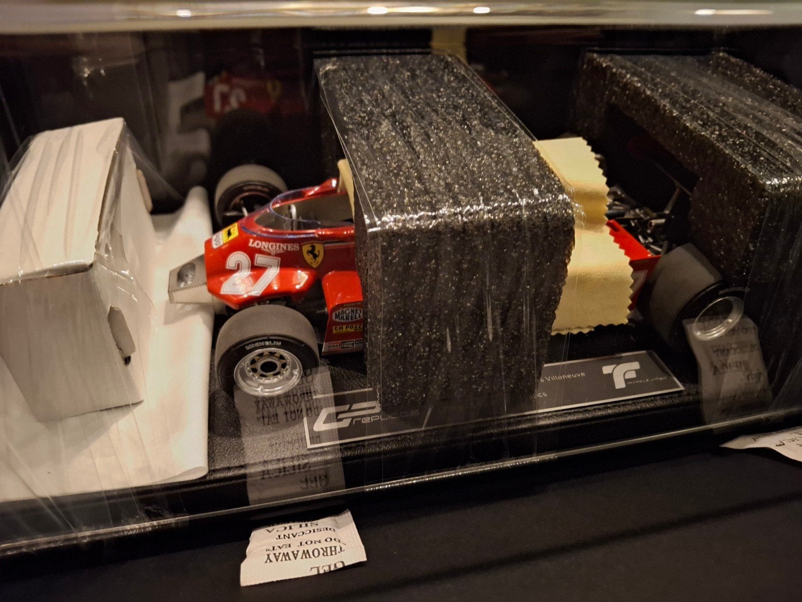 GP Replicas - Gilles Villeneuve - Monaco 1981 GPFTMV001C, Ophalen, Nieuw, Auto, Overige merken