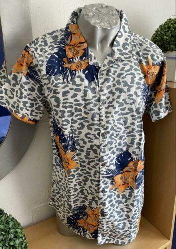 Noize overhemd maat XL NIEUW [V], Kleding | Heren, Ophalen of Verzenden, Nieuw, Blauw, Halswijdte 43/44 (XL)