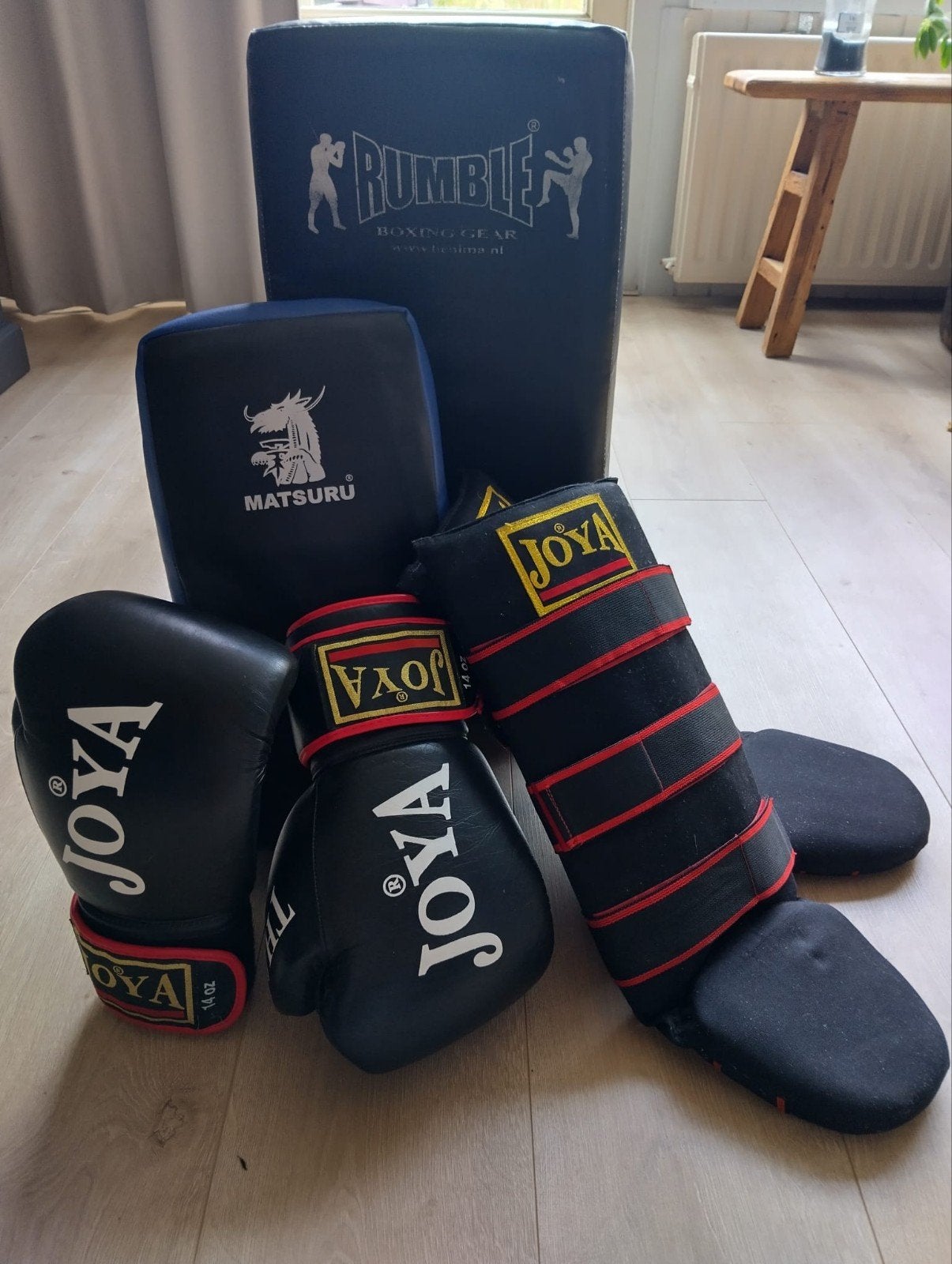 Complete Starterset Kickboksen/Krav Maga, Muay Thai, Sport en Fitness, Ophalen, Zo goed als nieuw, Overige