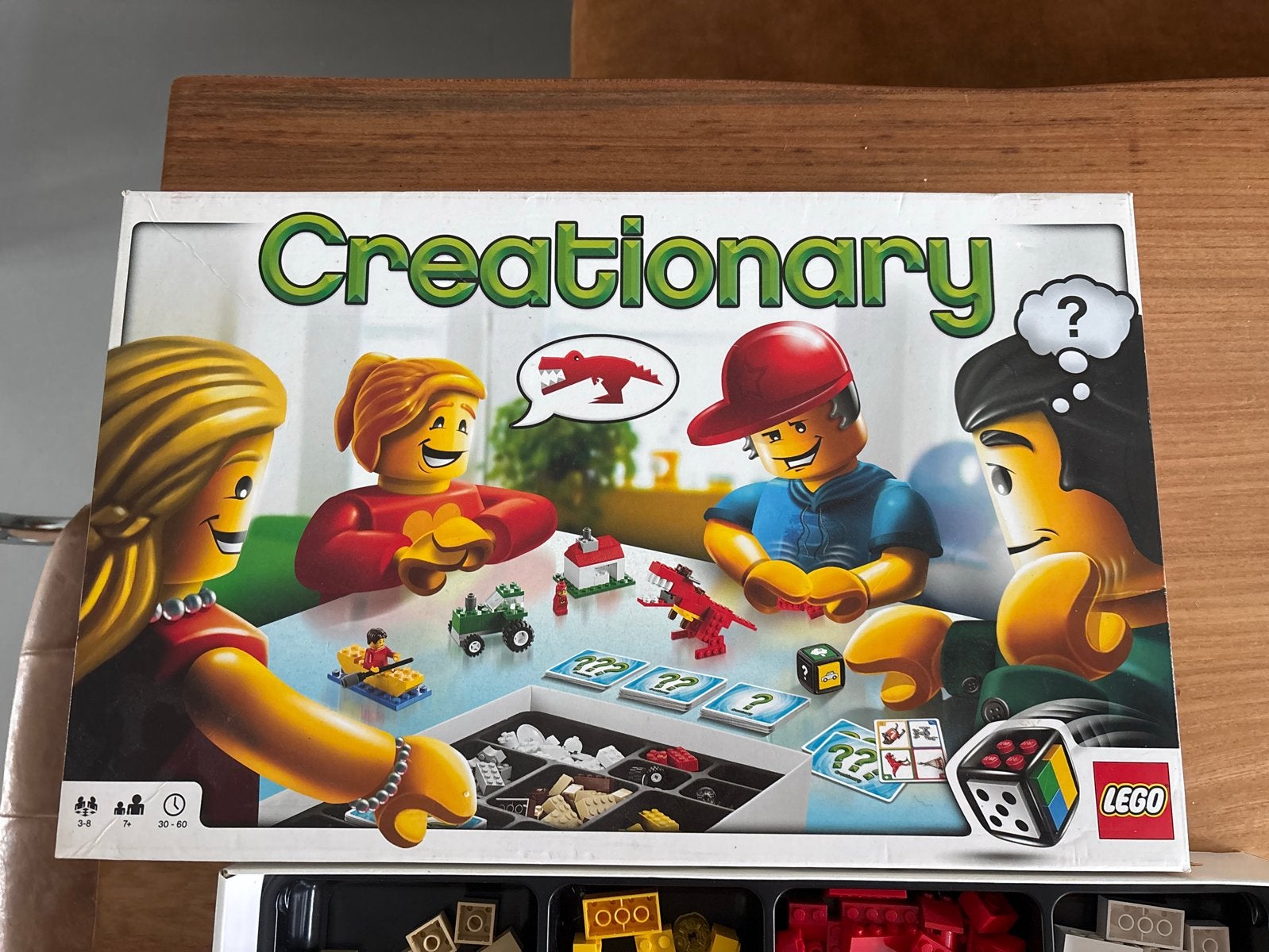 Lego Creationary Bordspel heel goed, Drie of vier spelers, Ophalen of Verzenden, Gebruikt