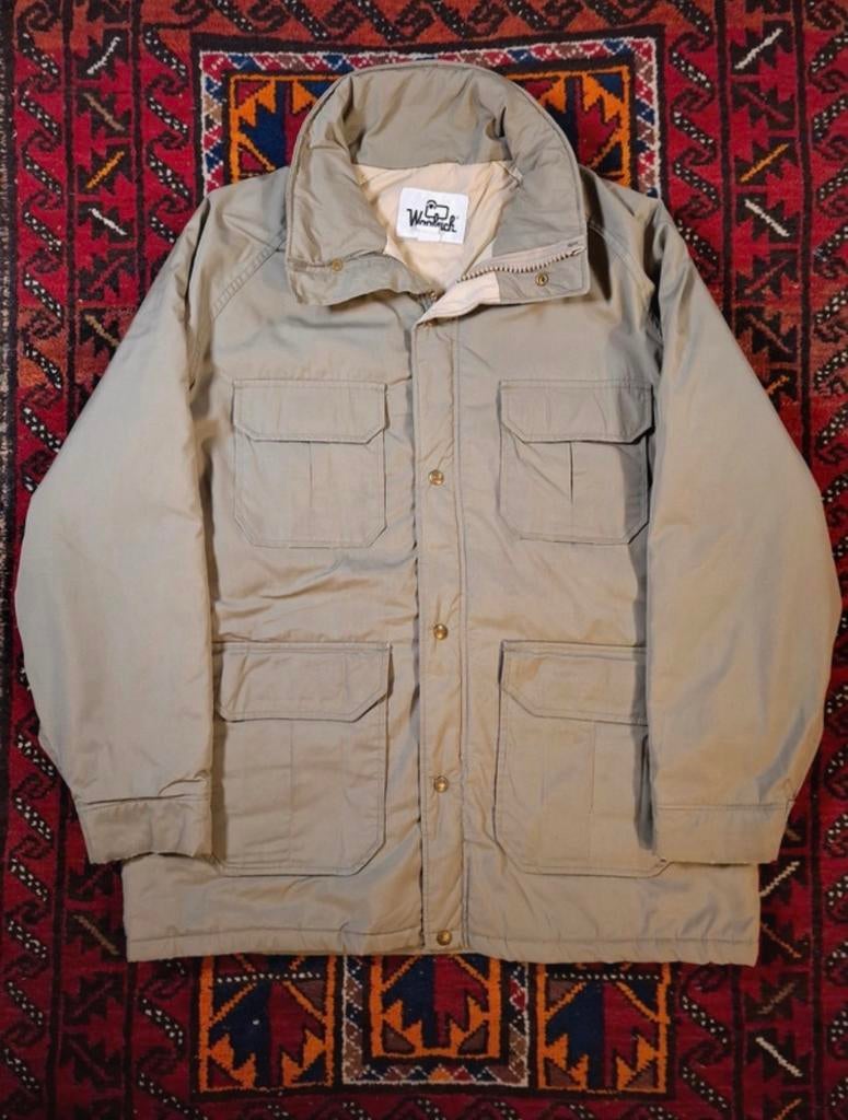 Woolrich Vintage parka, Ophalen of Verzenden, Gedragen, Maat 56/58 (XL), Beige