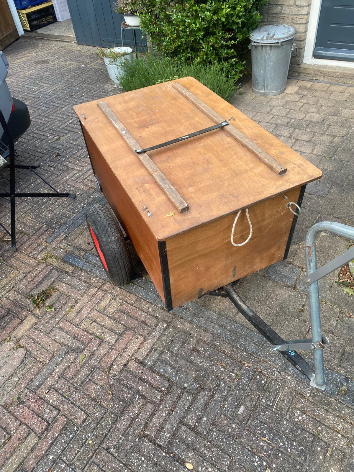 Fietskar, Ophalen, Zo goed als nieuw, Kinderkar